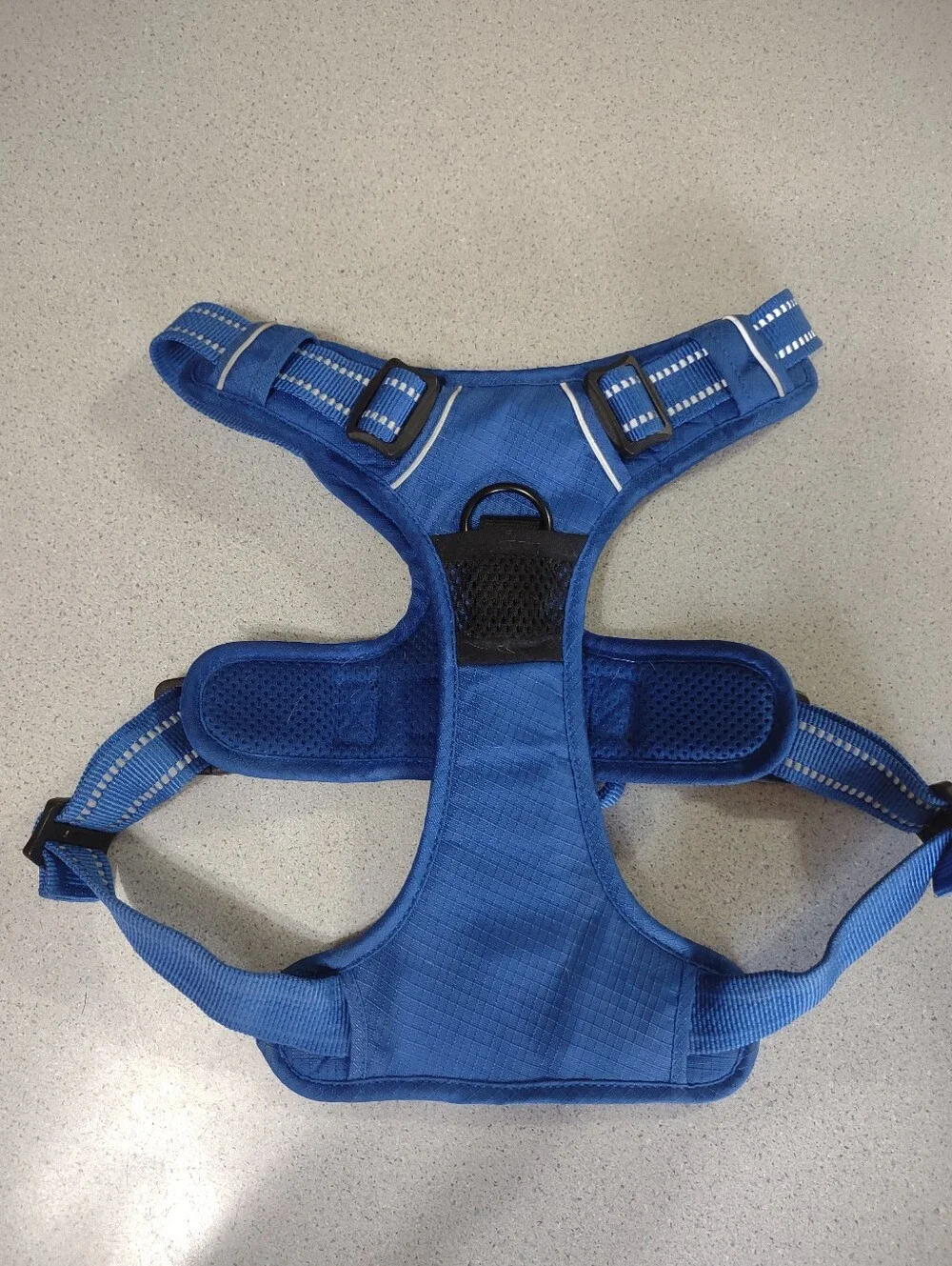 Voyager Blue Padded Dog Harness(M)